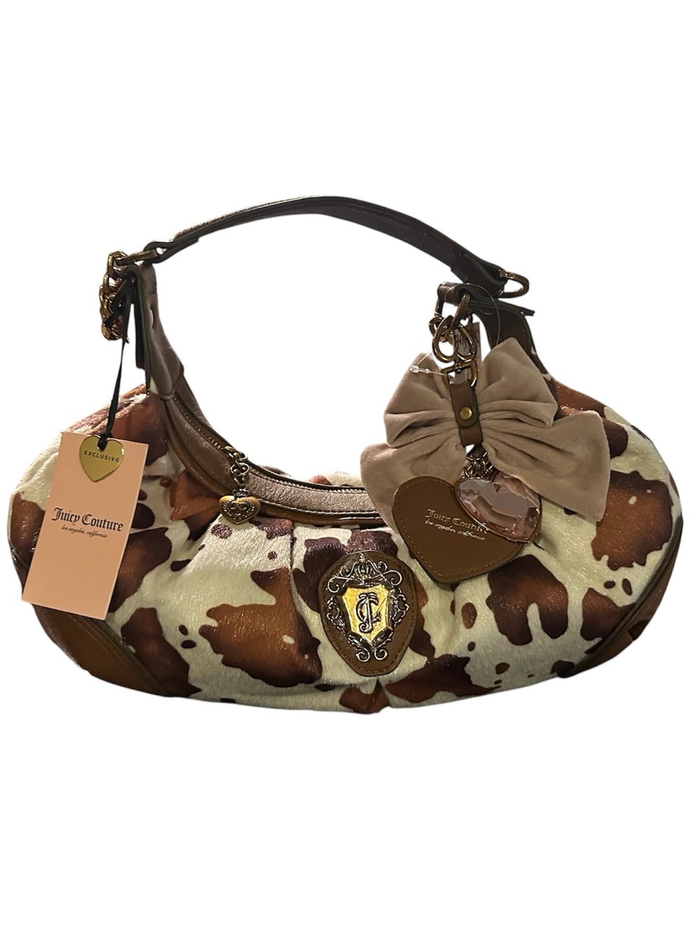 Juicy Couture Romance Cow Hobo Bag